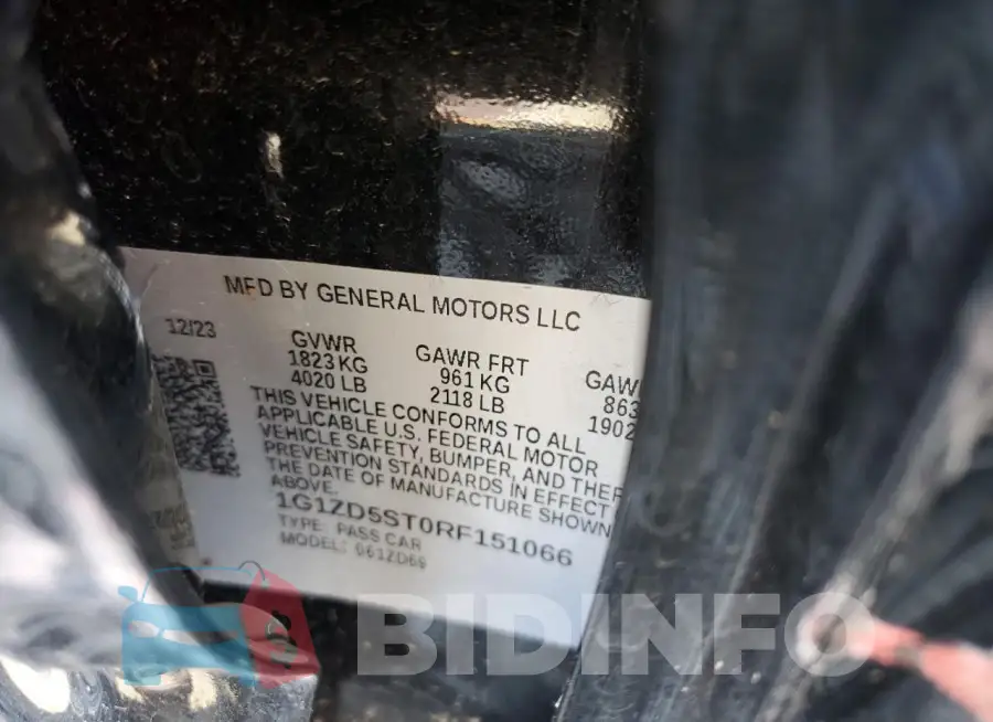 1G1ZD5ST0RF151066 Photo# 13