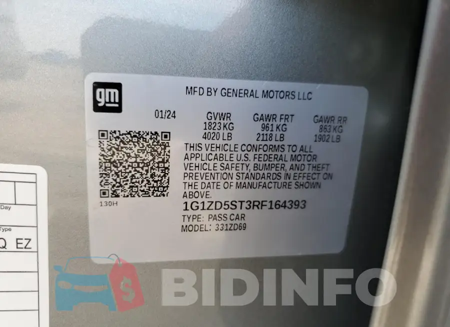 1G1ZD5ST3RF164393 Photo# 13