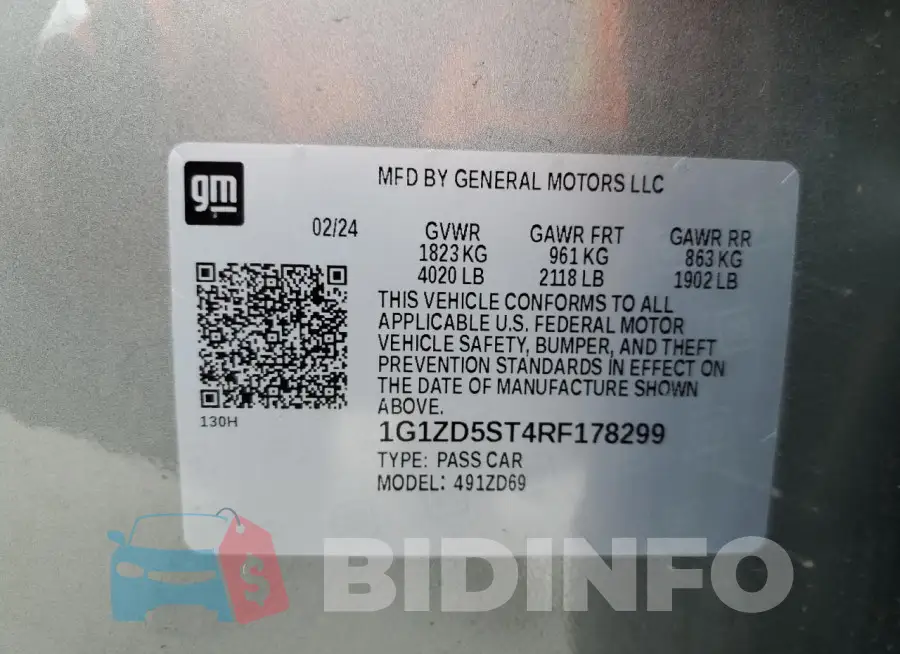 1G1ZD5ST4RF178299 Photo# 13
