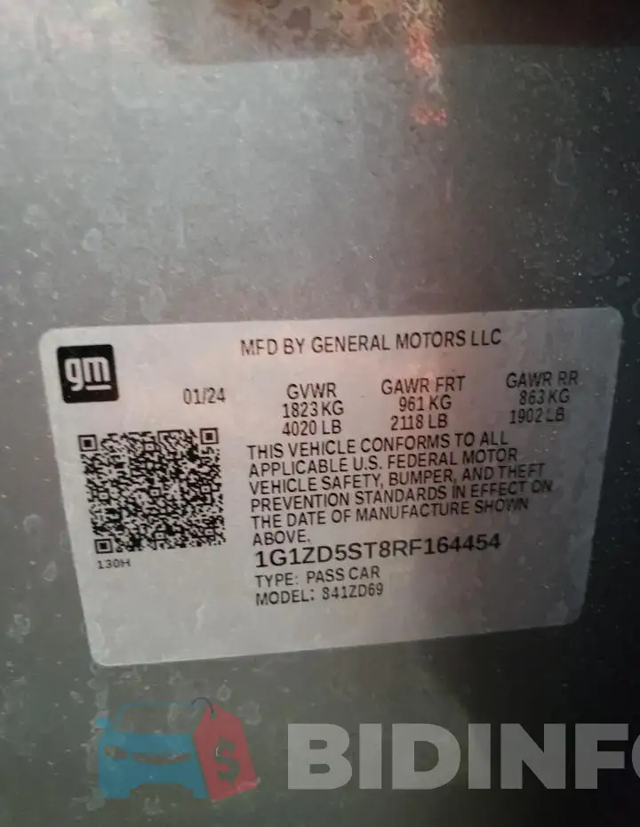 1G1ZD5ST8RF164454 Photo# 13