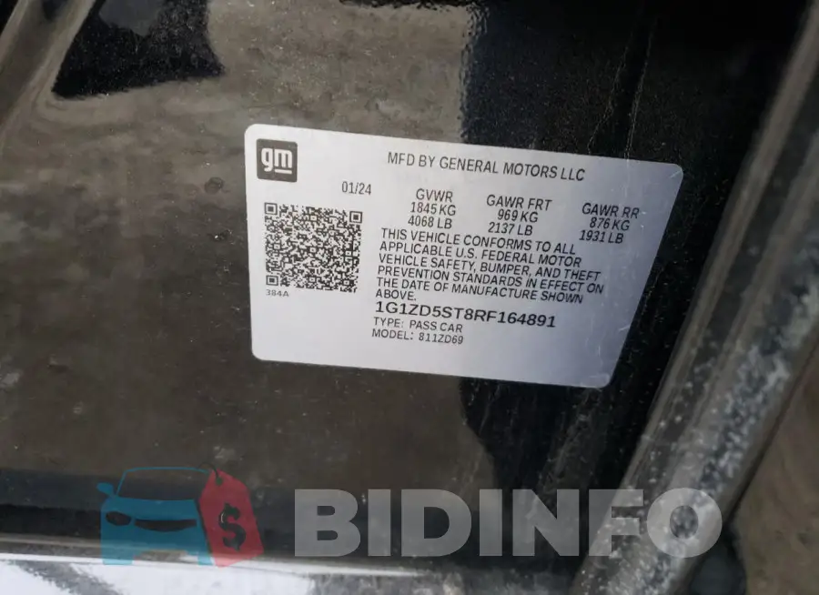 1G1ZD5ST8RF164891 Photo# 13