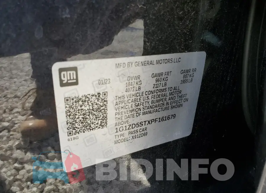 1G1ZD5STXPF161679 Photo# 13