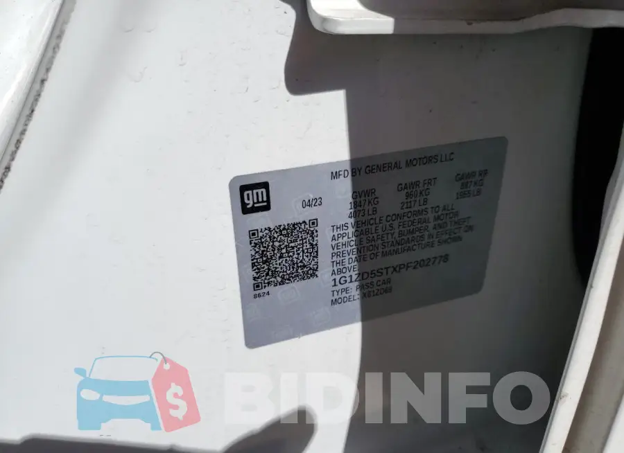 1G1ZD5STXPF202778 Photo# 13