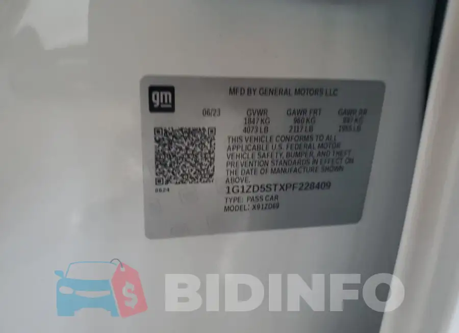 1G1ZD5STXPF228409 Photo# 13
