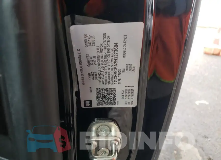1GCHSCEA2N1273684 Photo# 12