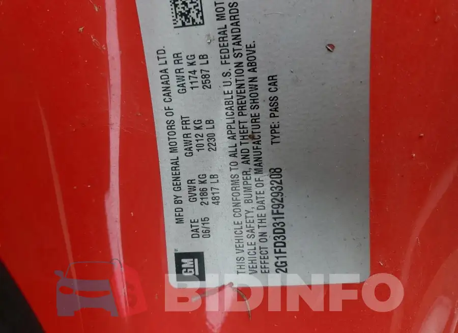 2G1FD3D31F9293208 Photo# 13