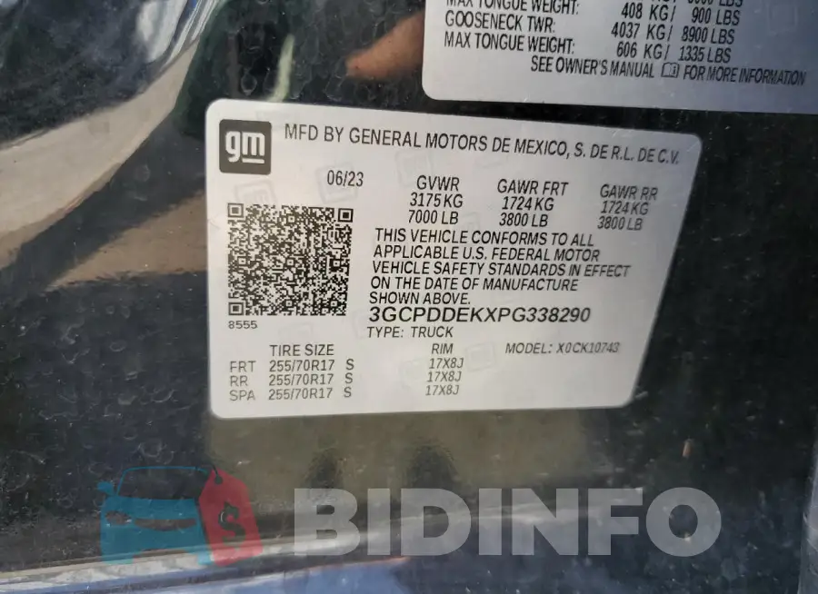 3GCPDDEKXPG338290 Photo# 13