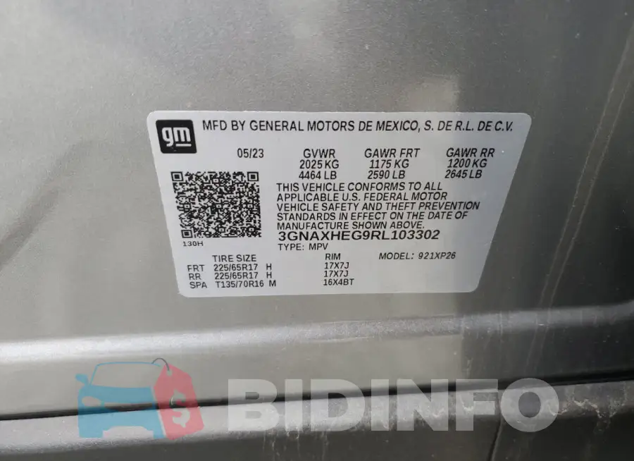 3GNAXHEG9RL103302 Photo# 13