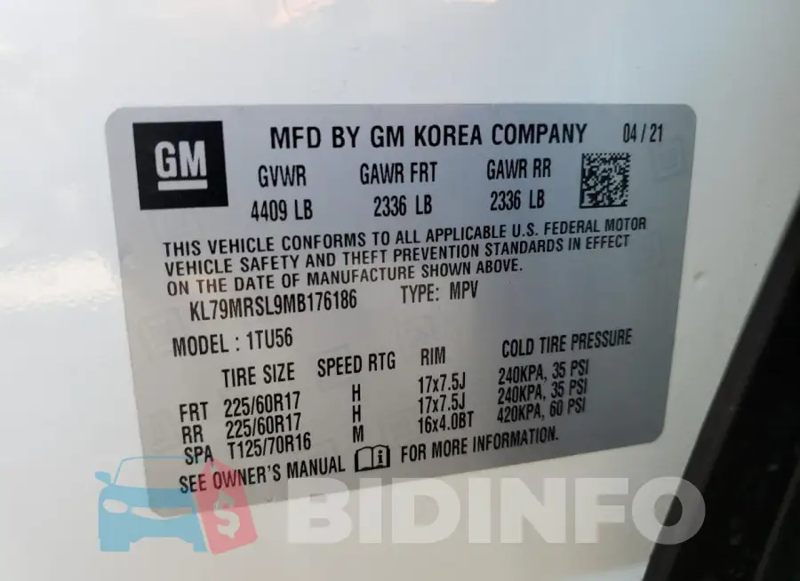 KL79MRSL9MB176186 Photo# 13
