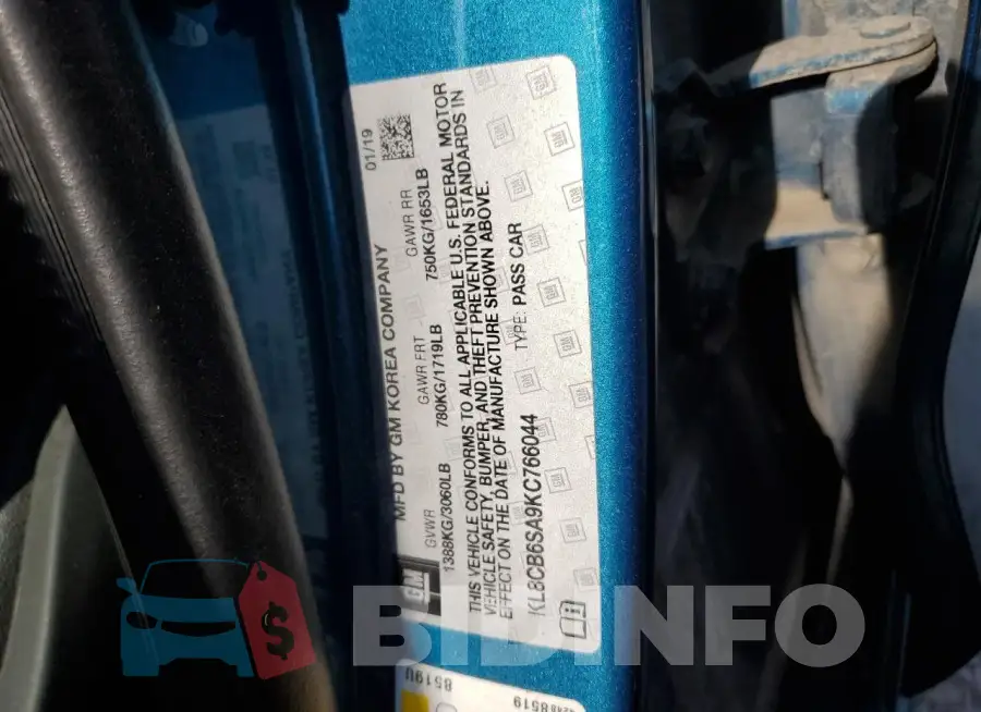 KL8CB6SA9KC766044 Photo# 13
