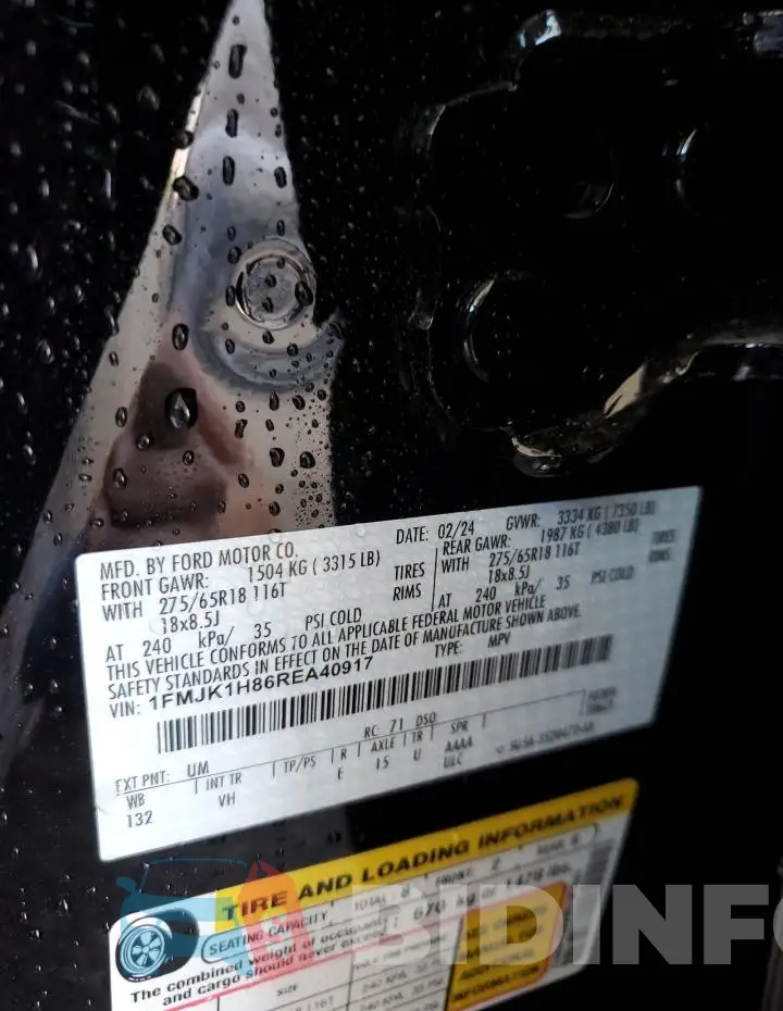 1FMJK1H86REA40917 Photo# 14