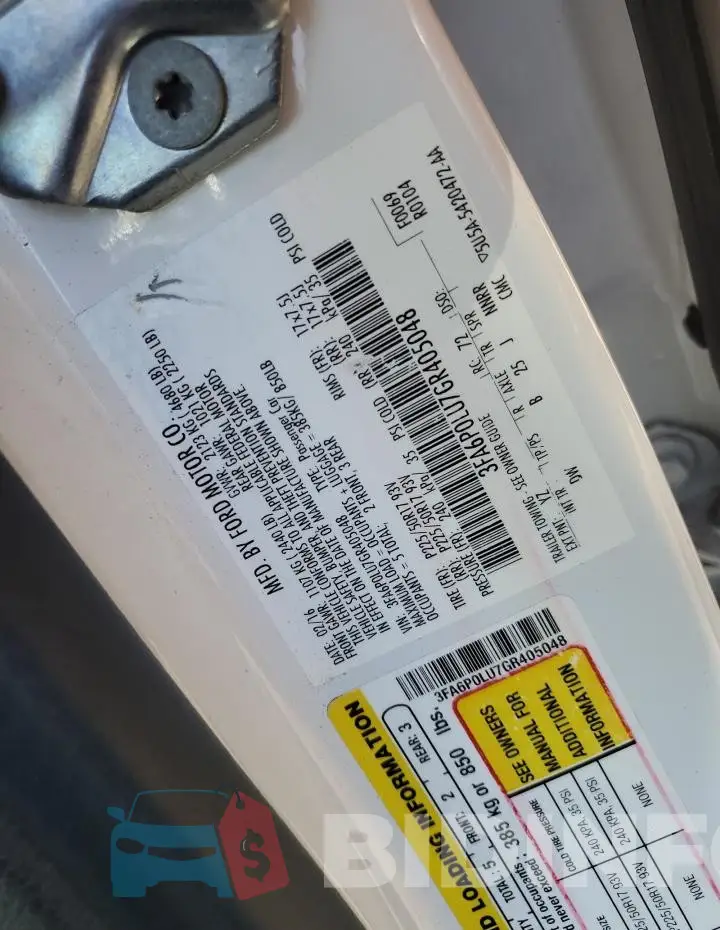3FA6P0LU7GR405048 Photo# 12