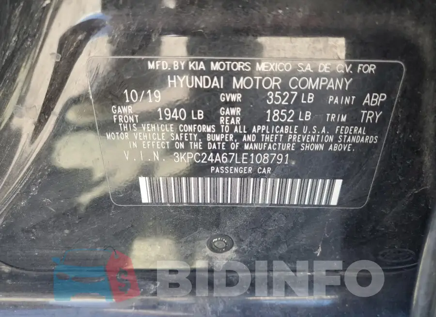 3KPC24A67LE108791 Photo# 12