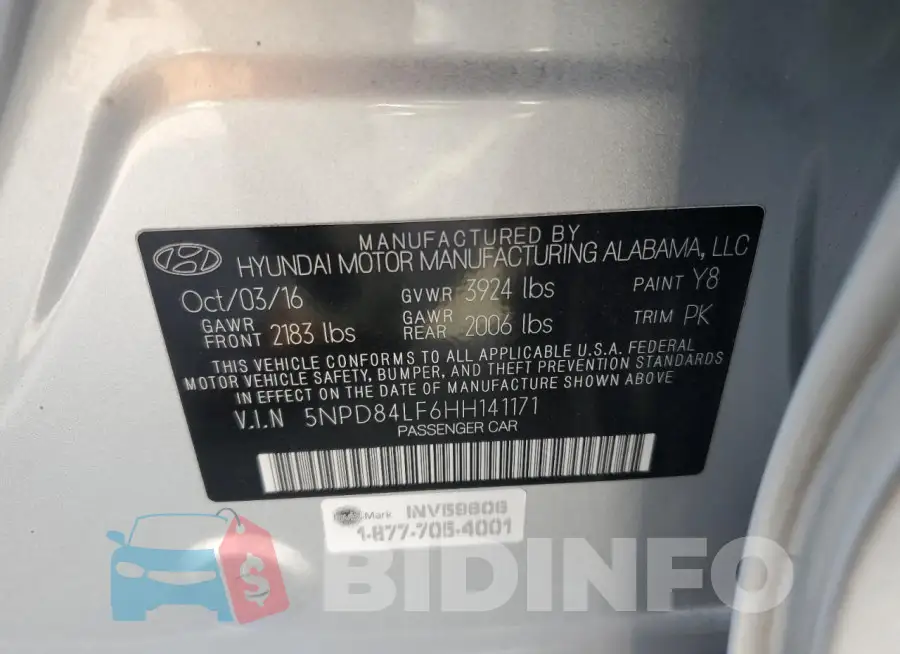 5NPD84LF6HH141171 Photo# 12