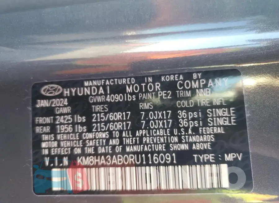 KM8HA3AB0RU116091 Photo# 13