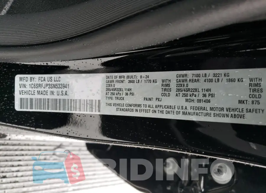 1C6SRFJP3SN533941 Photo# 12