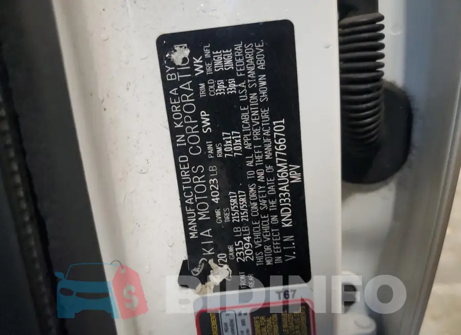 KNDJ33AU6M7766701 Photo# 14