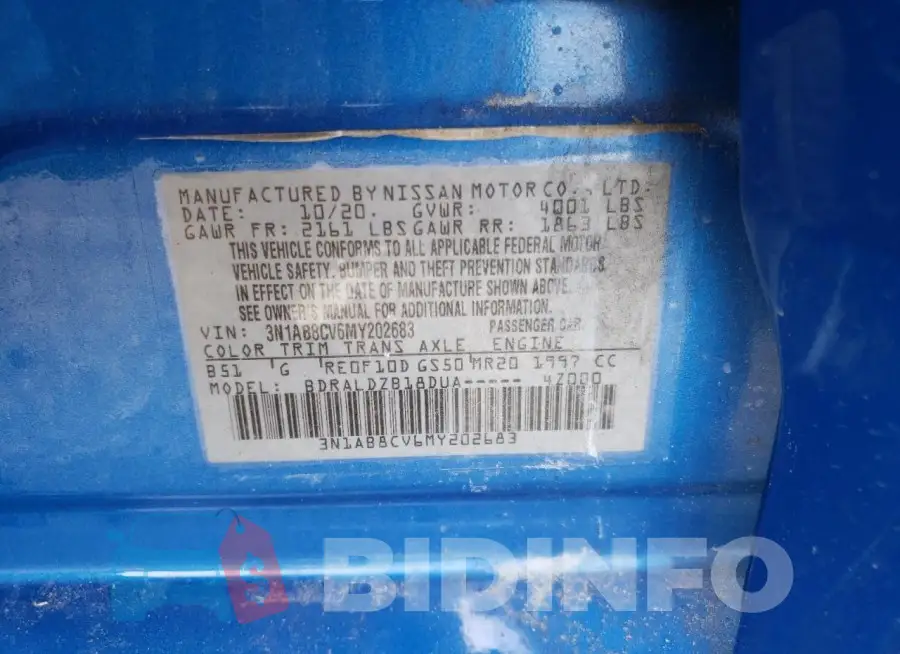 3N1AB8CV6MY202683 Photo# 13