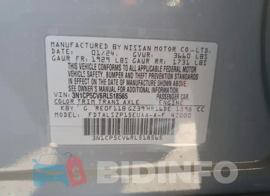 3N1CP5CV6RL518565 Photo# 13