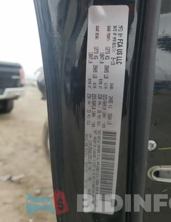 1C4PJMDN2LD531142 Photo# 13