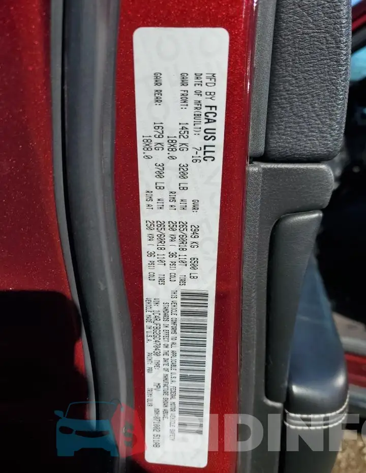 1C4RJFBG2GC470430 Photo# 13