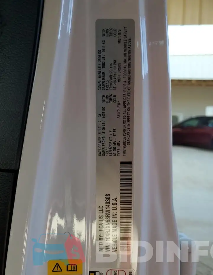 1C4RJXN68RW149308 Photo# 13