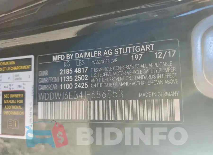 WDDWJ6EB4JF686553 Photo# 12