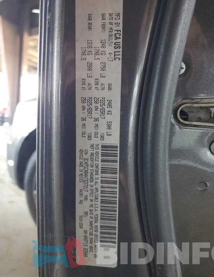 3C4PDCAB4HT637217 Photo# 13