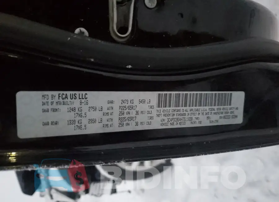 3C4PDCBG4HT511658 Photo# 14