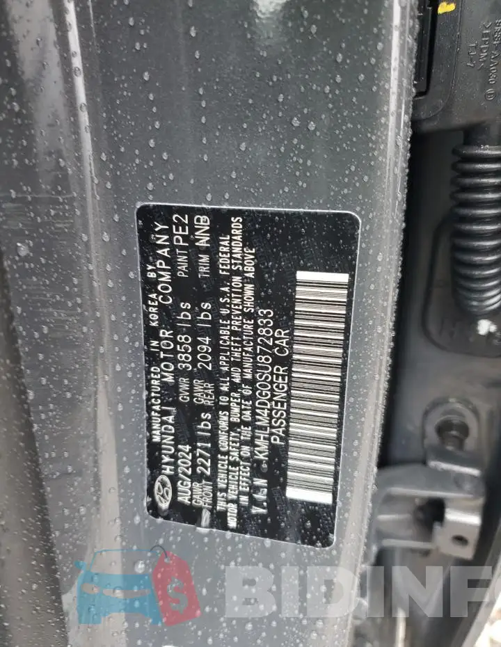 KMHLM4DG0SU872833 Photo# 12
