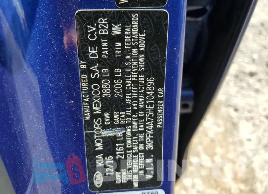3KPFK4A75HE104896 Photo# 12