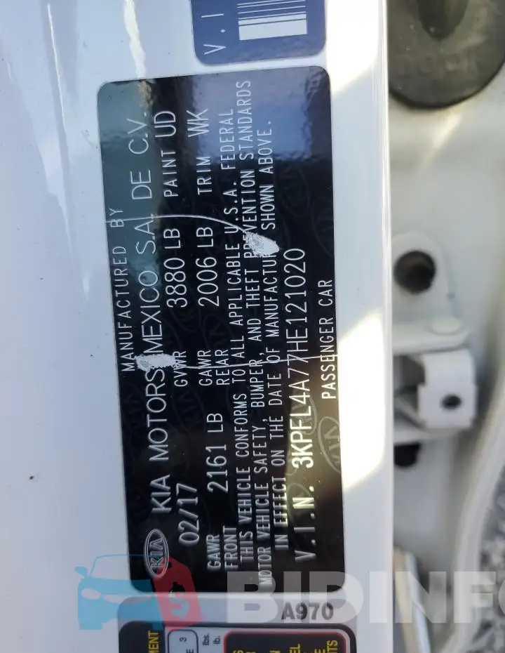 3KPFL4A77HE121020 Photo# 12
