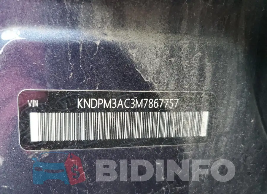 KNDPM3AC3M7867757 Photo# 13
