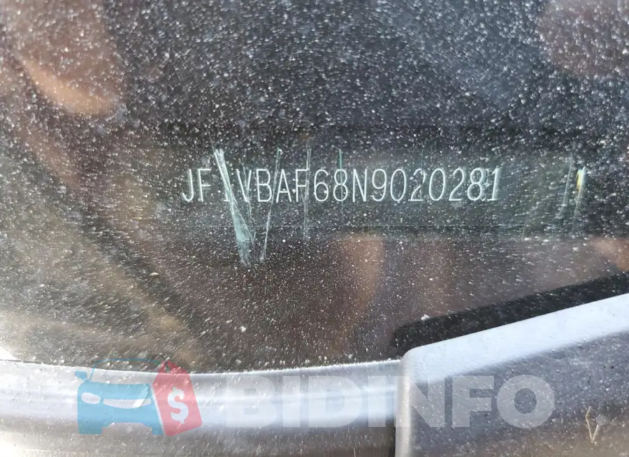 JF1VBAF68N9020281 Photo# 12