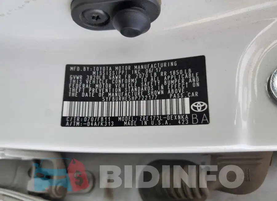 5YFBURHE5HP722177 Photo# 12
