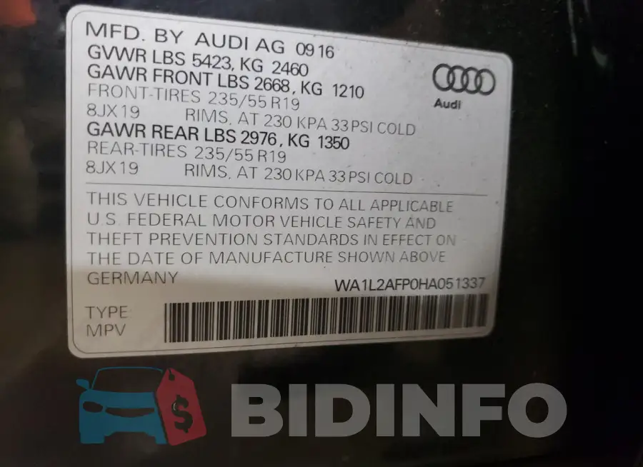 WA1L2AFP0HA051337 Photo# 12