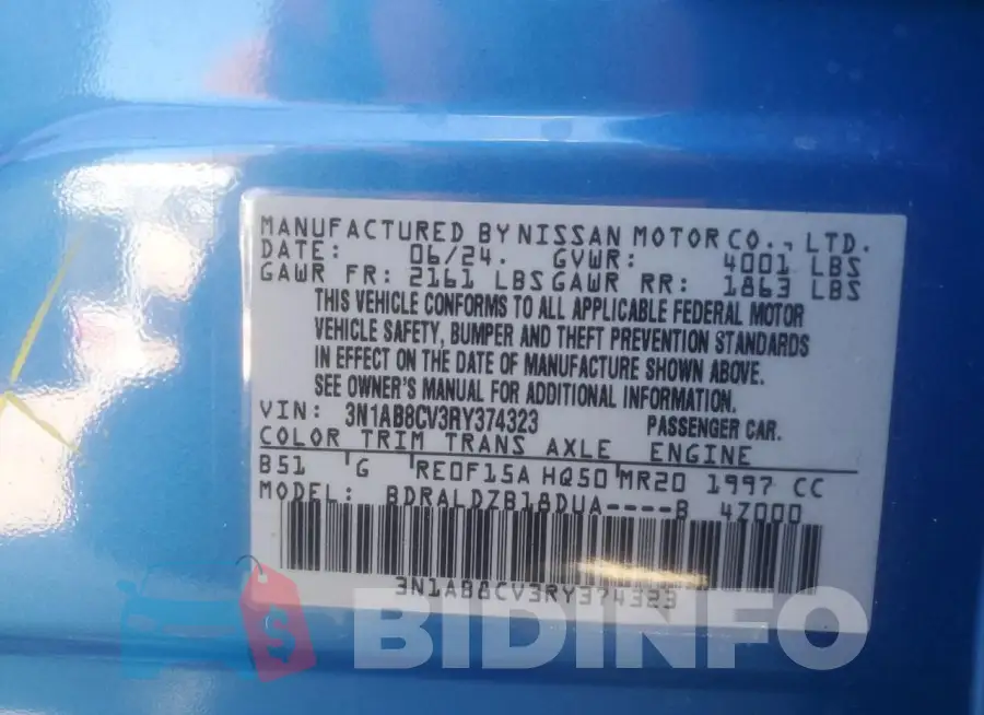 3N1AB8CV3RY374323 Photo# 12