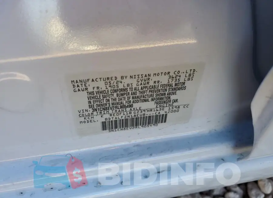 3N1CN8EV2RL905490 Photo# 12