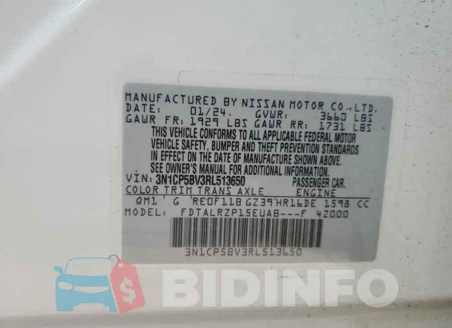 3N1CP5BV3RL513650 Photo# 12
