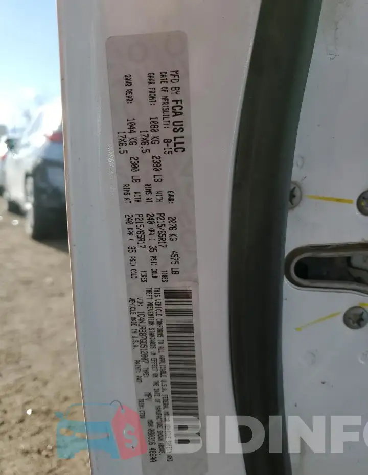 1C4NJRBB7GD512007 Photo# 13