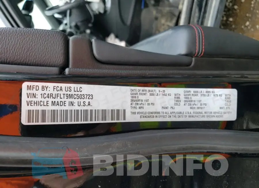 1C4RJFLT9MC503723 Photo# 13