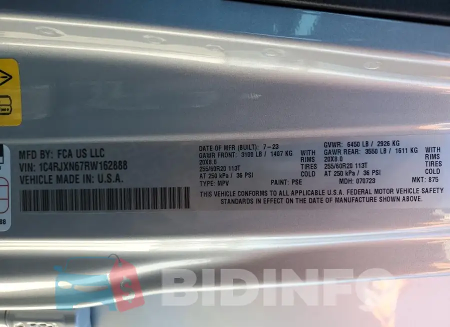 1C4RJXN67RW162888 Photo# 13