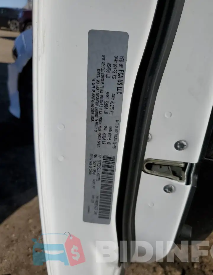 2C3CDXGJ1LH107751 Photo# 12
