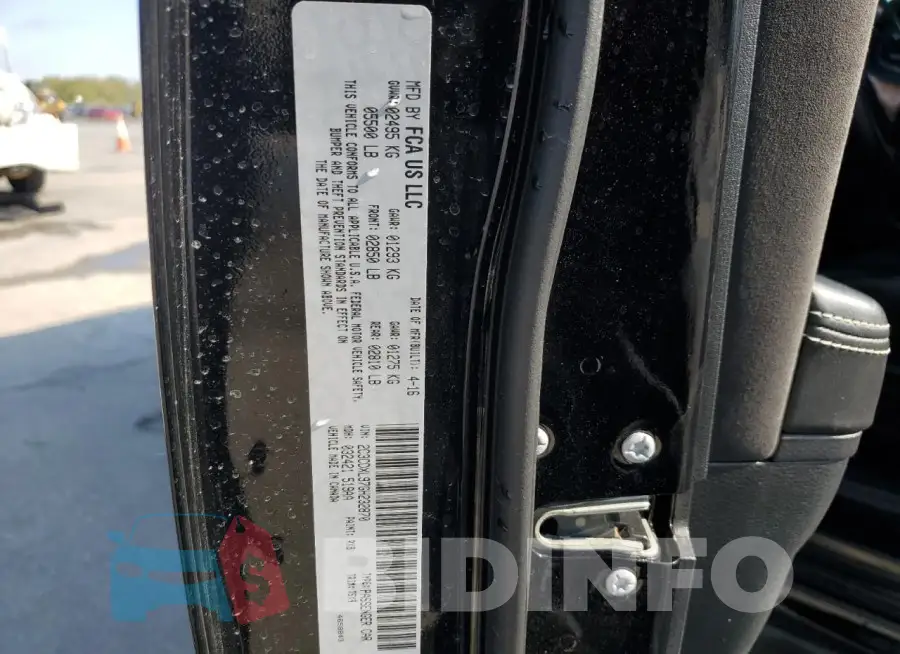 2C3CDXL97GH232870 Photo# 13