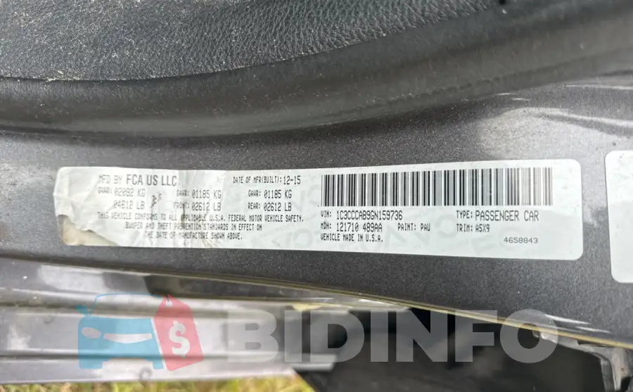 1C3CCCAB9GN159736 Photo# 10