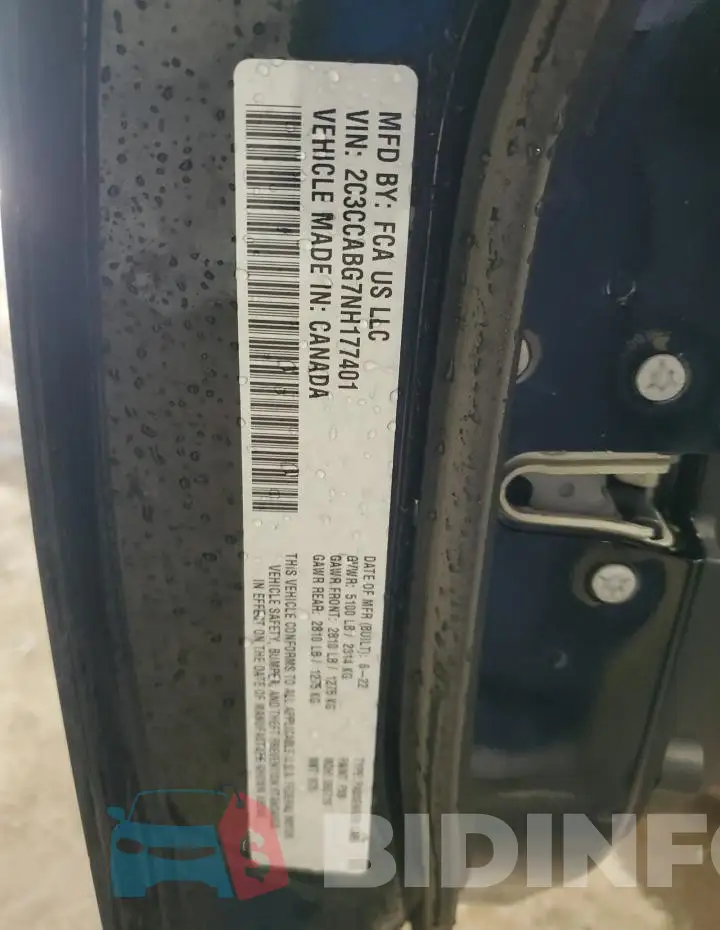 2C3CCABG7NH177401 Photo# 12