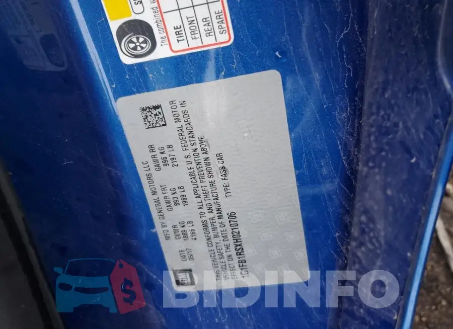 1G1FB1RSXH0210706 Photo# 13