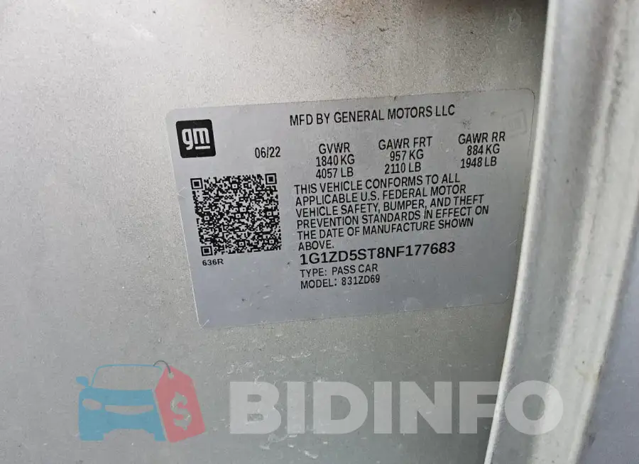 1G1ZD5ST8NF177683 Photo# 12