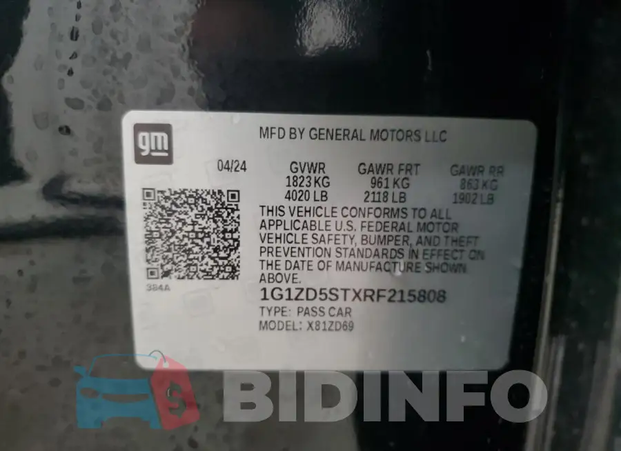 1G1ZD5STXRF215808 Photo# 12
