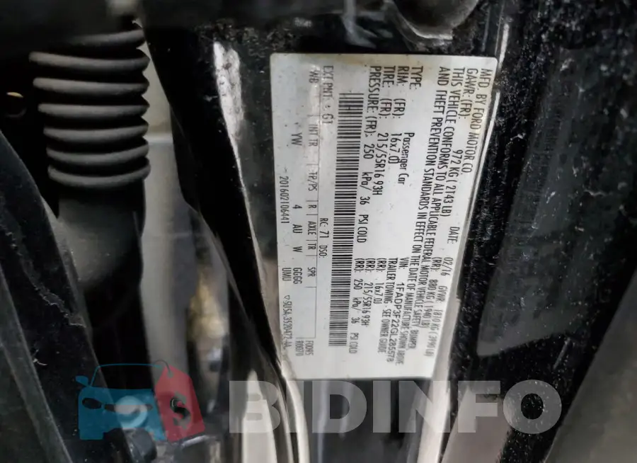 1FADP3F22GL285578 Photo# 12
